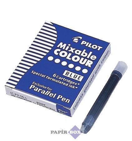 Töltőtoll patron, PILOT "Parallel Pen", kék