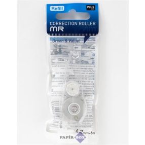   Utántöltő kazetta, 4,2mm x 6m, PLUS "MR" hibajavítóhoz