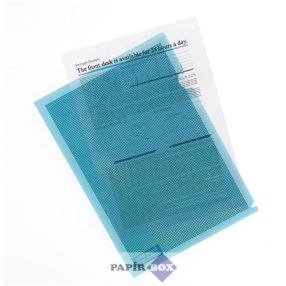   Genotherm, "L" , adatvédelmi, A4, PP, PLUS, kék, 5db/csg