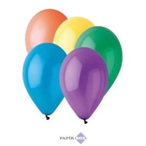 Léggömb, 26 cm, vegyes, 18db/csg