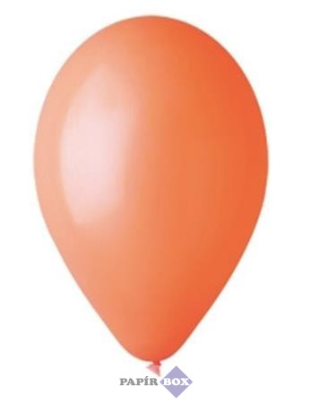 Léggömb, 26 cm, narancssárga, 10 db/csg