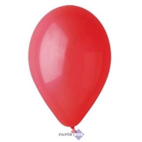 Léggömb, 26 cm, piros, 10 db/csg