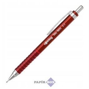 Nyomósirón, 0,5 mm, ROTRING "Tikky Retro", piros