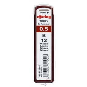 Grafitbél, B, 0,5 mm, ROTRING
