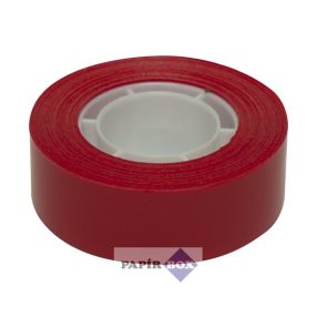 Ragasztószalag, 19 mm x 33 m, APLI, piros