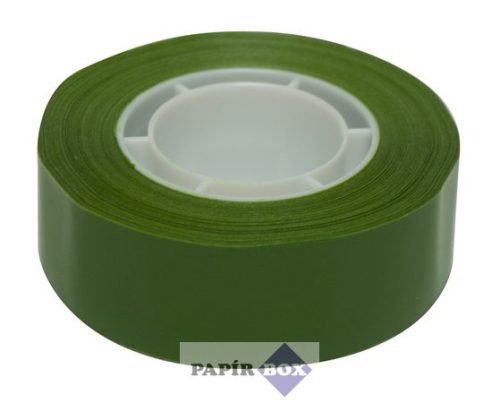 Ragasztószalag, 19 mm x 33 m, APLI, zöld