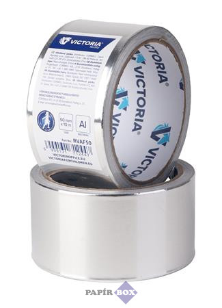 Alumíniumfólia szalag, 50 mm x 10 m, VICTORIA FACILITY