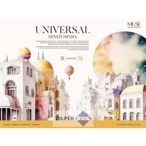   Vázlatfüzet, A/4+, 310 g, 12 lap, SHKOLYARYK "Mixed Media Universal"