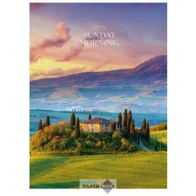   Füzet, tűzött, A/4, vonalas, 40 lap, SHKOLYARYK "Sunday Morning", vegyes