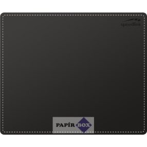   Egéralátét, műbőr borítás, merev, SPEEDLINK "Notary Soft Touch", fekete