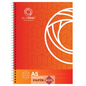 Spirálfüzet A/5, kockás