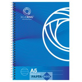 Spirálfüzet A/5, vonalas