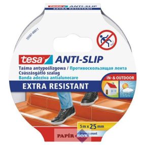   Csúszásgátló szalag, 25 mm x 5 m, TESA "Anti-slip", átlátszó