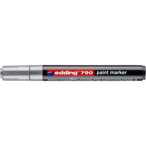 Lakkmarker, 2-3 mm, EDDING "790", ezüst