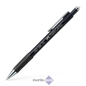   Nyomósirón, 0,5 mm, FABER-CASTELL "Grip 1345", fekete