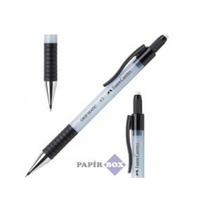   Nyomósirón, 0,5 mm, FABER-CASTELL "Grip Matic 1375", égkék