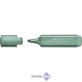   Szövegkiemelő, 1-5 mm, FABER-CASTELL "1546", metál zöld