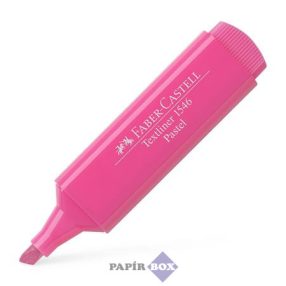   Szövegkiemelő, 1-5 mm, FABER-CASTELL "1546 Pastel", rózsaszín