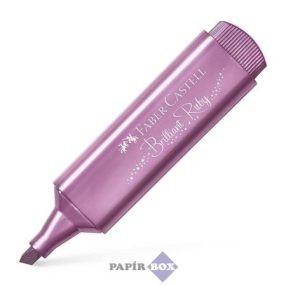   Szövegkiemelő, 1-5 mm, FABER-CASTELL "1546", metál rubin