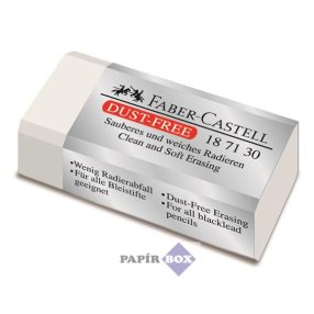 Radír, forgácsmentes, kicsi, FABER-CASTELL
