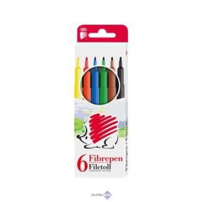   Filctoll készlet, 1 mm, ICO "Süni 300", 6 különböző szín