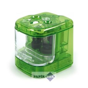 Hegyező, kétlyukú, asztali, elemes, ICO, vegyes színek