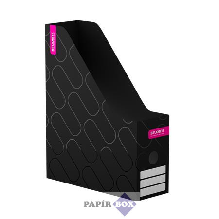 Iratpapucs, karton, 85 mm, ICO "Student Premium", vegyes színek