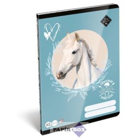   Füzet, tűzött, A/5, sima, 32 lap LIZZYSULI, "Wild Beauty, Sport Club", "20-32"