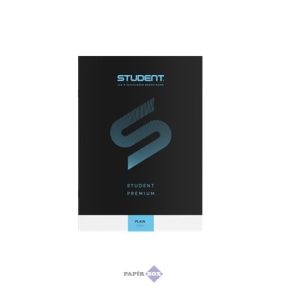   Füzet, tűzött, A/4, sima, 32 lap, ICO "Student Premium", "80-32", fekete