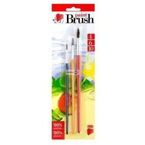 Ecsetkészlet, 3db-os (4-6-10 méretűek), Ico Süni