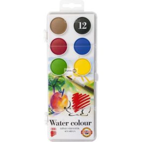 Vízfesték ICO 12 db-os (30mm) sünis