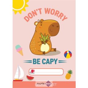 Leckefüzet, A/5, 34 lap, ICO "Süni", Capybara