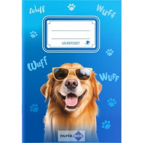 Leckefüzet A/5 34 lap, ICO "Süni", kutyás