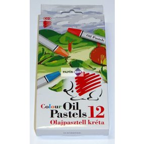   Olajpasztell kréta, ICO "Süni", 12 különböző szín