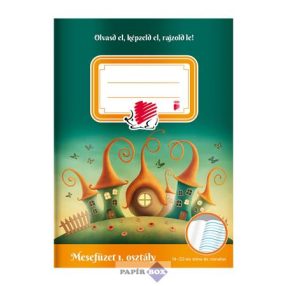   Olvasónapló, tűzött, A/5, 32 lap, 1. osztály, ICO "Süni Mesefüzet"