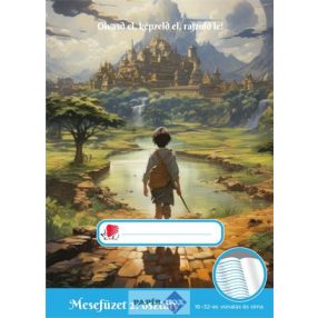   Olvasónapló, tűzött, A/5, 32 lap, 2. osztály, ICO "Süni Mesefüzet", vándor