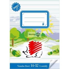 Füzet A/5 ICO Sünis - Sulikész füzet - 14-32