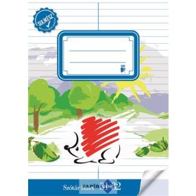   Füzet, tűzött, A/5, szótár, 31-32, ICO "Süni Sulikész"