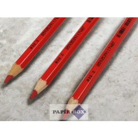  Színes ceruza, hatszögletű, KOH-I-NOOR "3680, 3580", piros