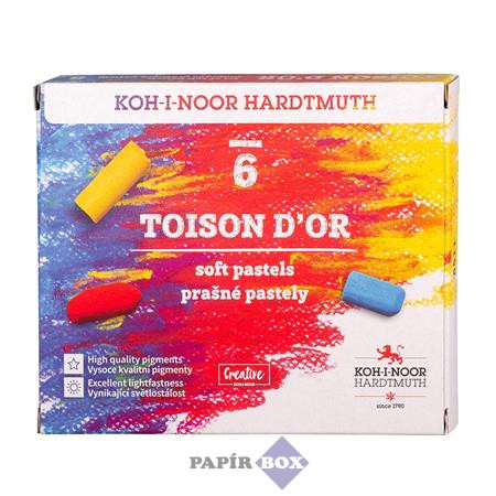 Porkréta, KOH-I-NOOR "Toison 8511/6", 6 különböző szín