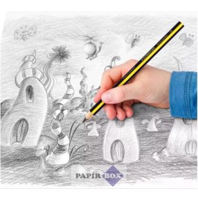   Grafitceruza, HB, háromszögletű, vastag, STAEDTLER "Noris Jumbo 119"