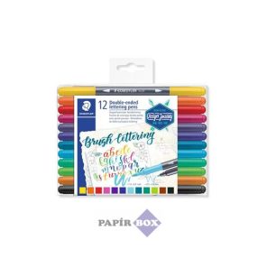   Ecsetirón készlet, 0,5-0,8/1,0-6,0 mm, kétvégű, STAEDTLER "3004"