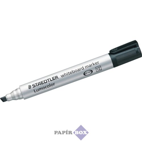 Táblamarker, 2-5 mm, vágott, STAEDTLER "Lumocolor 351 B", fekete