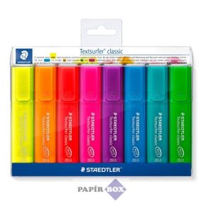   Szövegkiemelő készlet, 1-5 mm, STAEDTLER, 8 különböző szín
