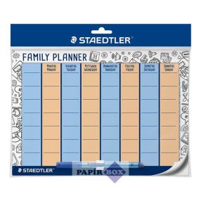   Családi tervező, törölhető, STAEDTLER "Lumocolor® 641 FP"