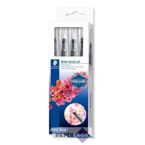   Ecsetkészlet, vízzel tölthető, STAEDTLER, "Design Journey"