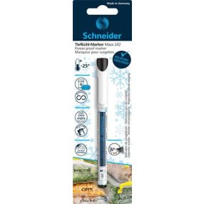 Fagyálló marker, SCHNEIDER "Maxx 242", fekete