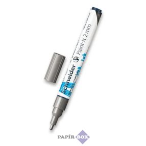   Akril marker, 2 mm, SCHNEIDER "Paint-It 310", ezüst
