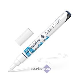   Dekormarker, akril, 2 mm, SCHNEIDER "Paint-It 310", fehér