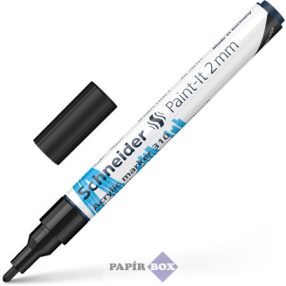   Dekormarker, akril, 2 mm, SCHNEIDER "Paint-It 310", fekete